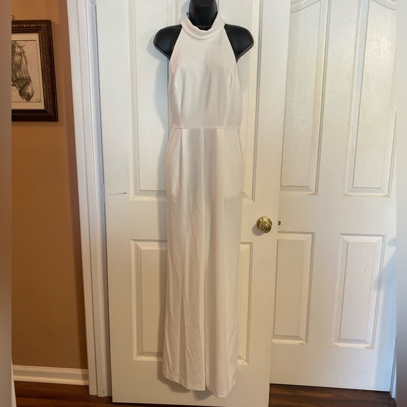 “CALVIN KLEIN” Halter Jumpsuit - Picture 6 of 16